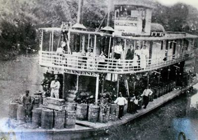 Marianna history, Chipola paddle boat