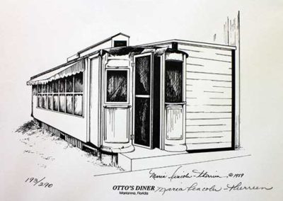 Otto’s Diner by Artist Maria Lincoln Therrien