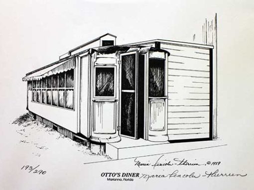 Otto’s Diner by Artist Maria Lincoln Therrien