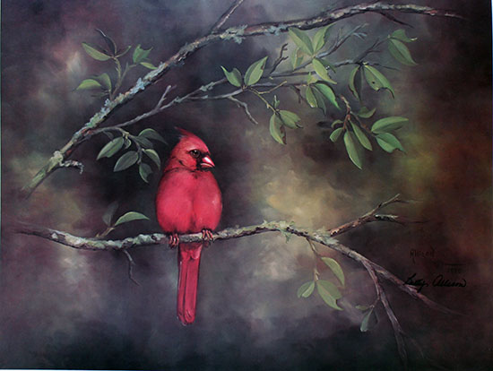 "The Cardinal" Limited Edition by Betty Allison 