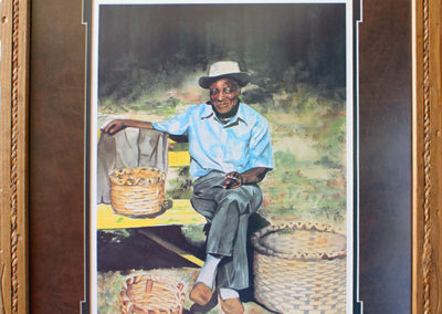 The Basketweaver by Artist Maria Lincoln Therrien